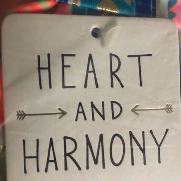 Multicolored shiny Heart and Harmony one piece swimsuit - Picture 5 of 6